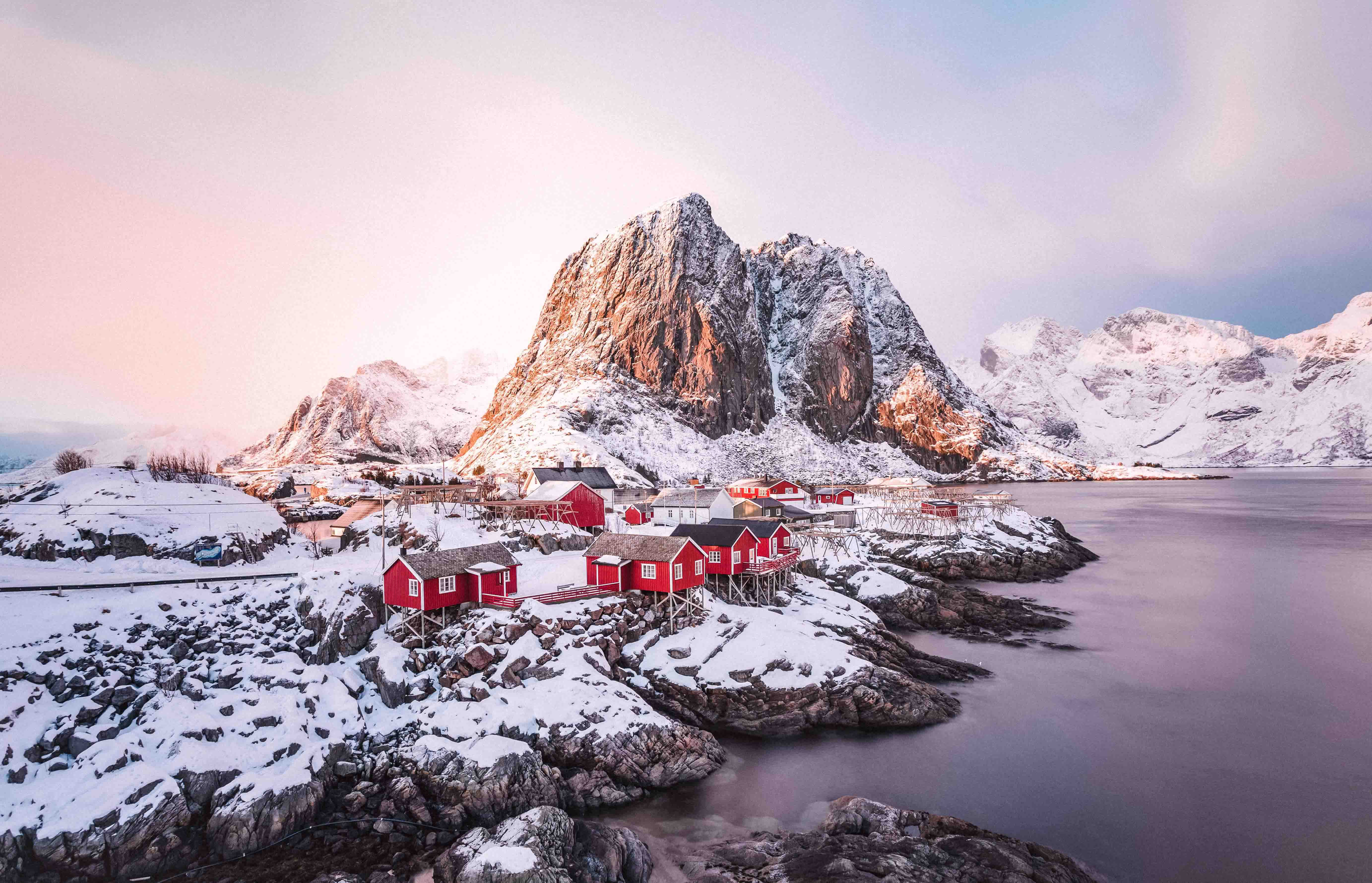 Nordic Norway Landscape Image with Mobile Desktop Lightroom Preset Applied