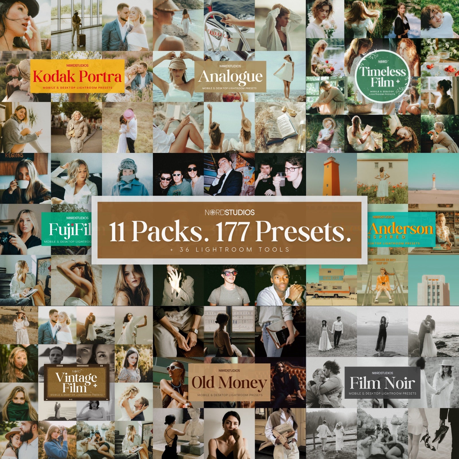 Filmic Fons The Filmic Bundle | Mobile & Desktop Lightroom Presets – Nord Studios
